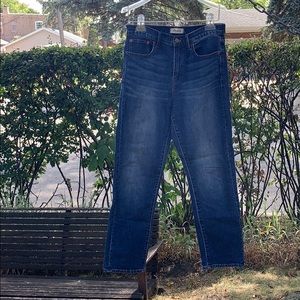 Madewell straight leg jeans
